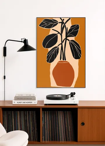 Bold Leaf Silhouette