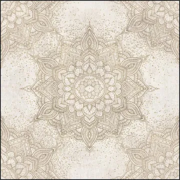 Golden Boho Mandala