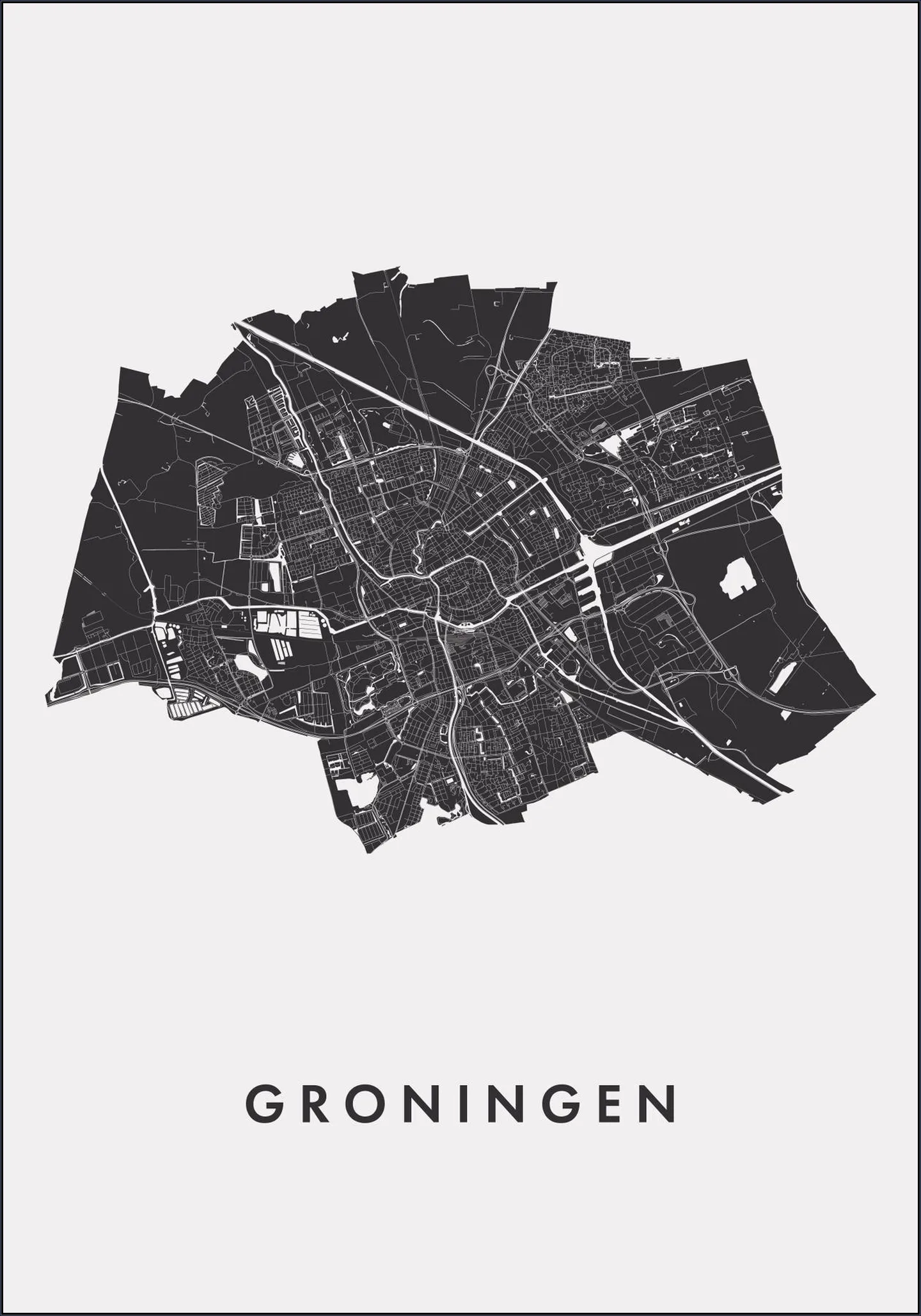 Groningen City Map