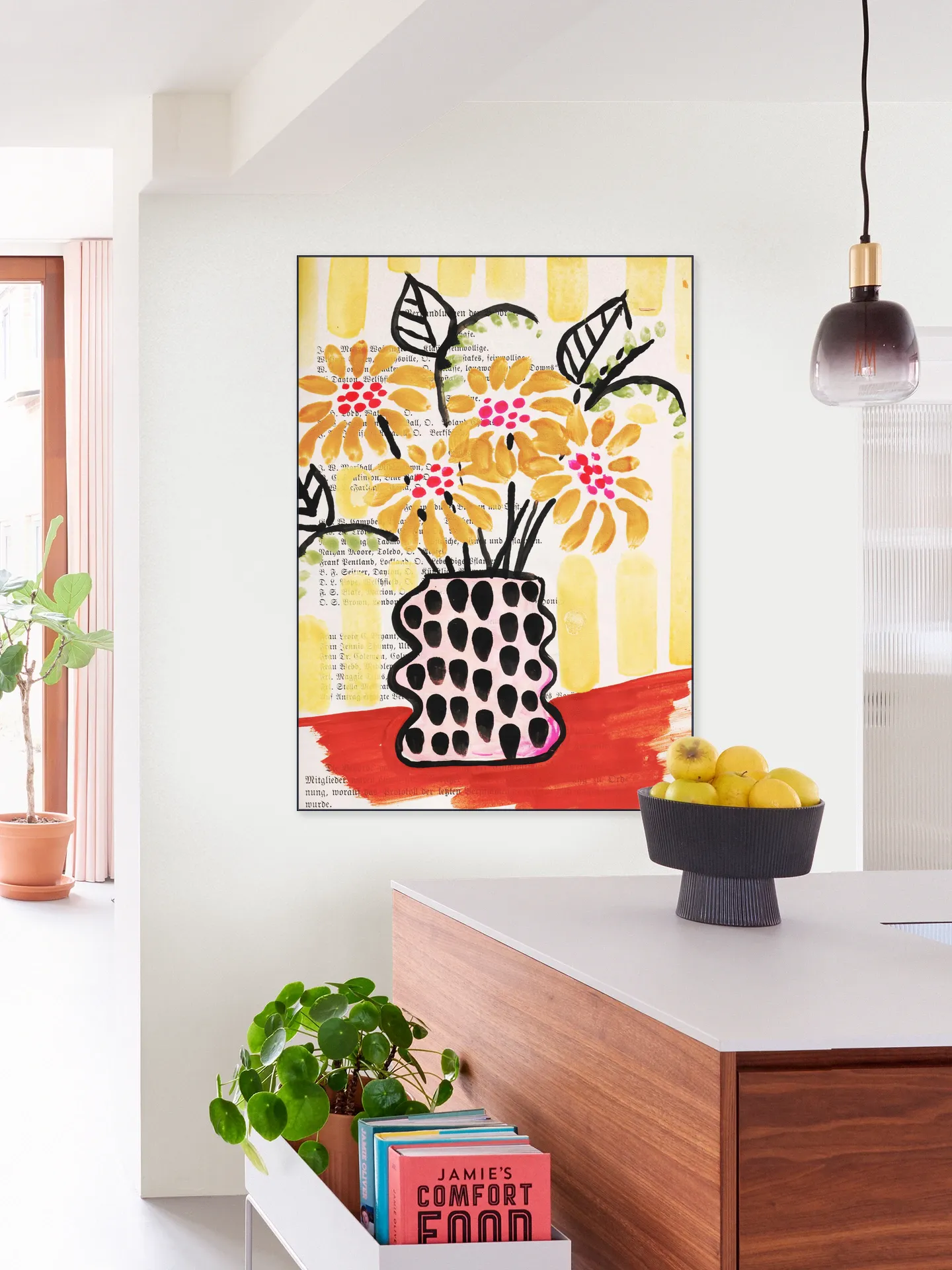 Sunflowers in a Vase