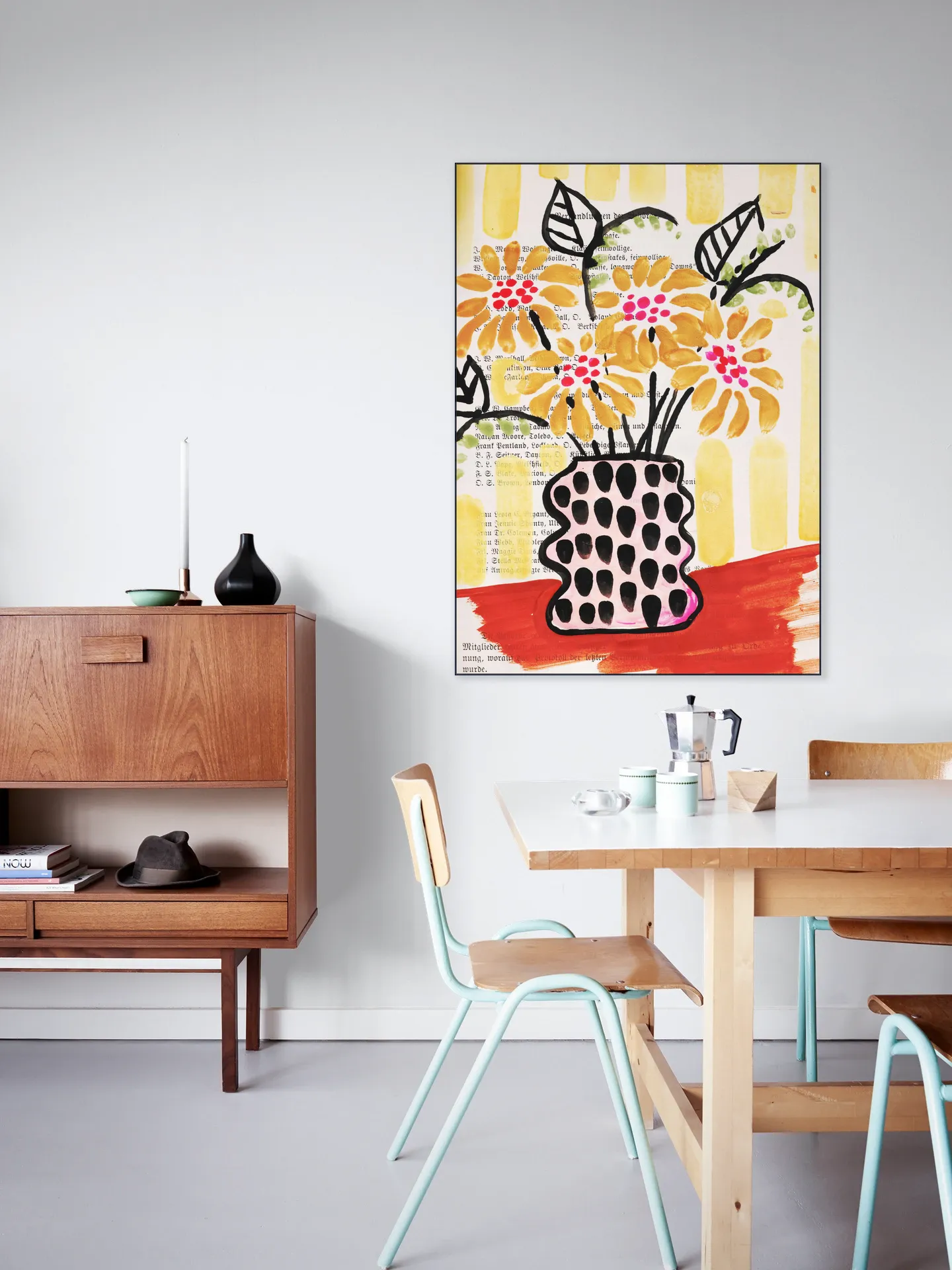 Sunflowers in a Vase