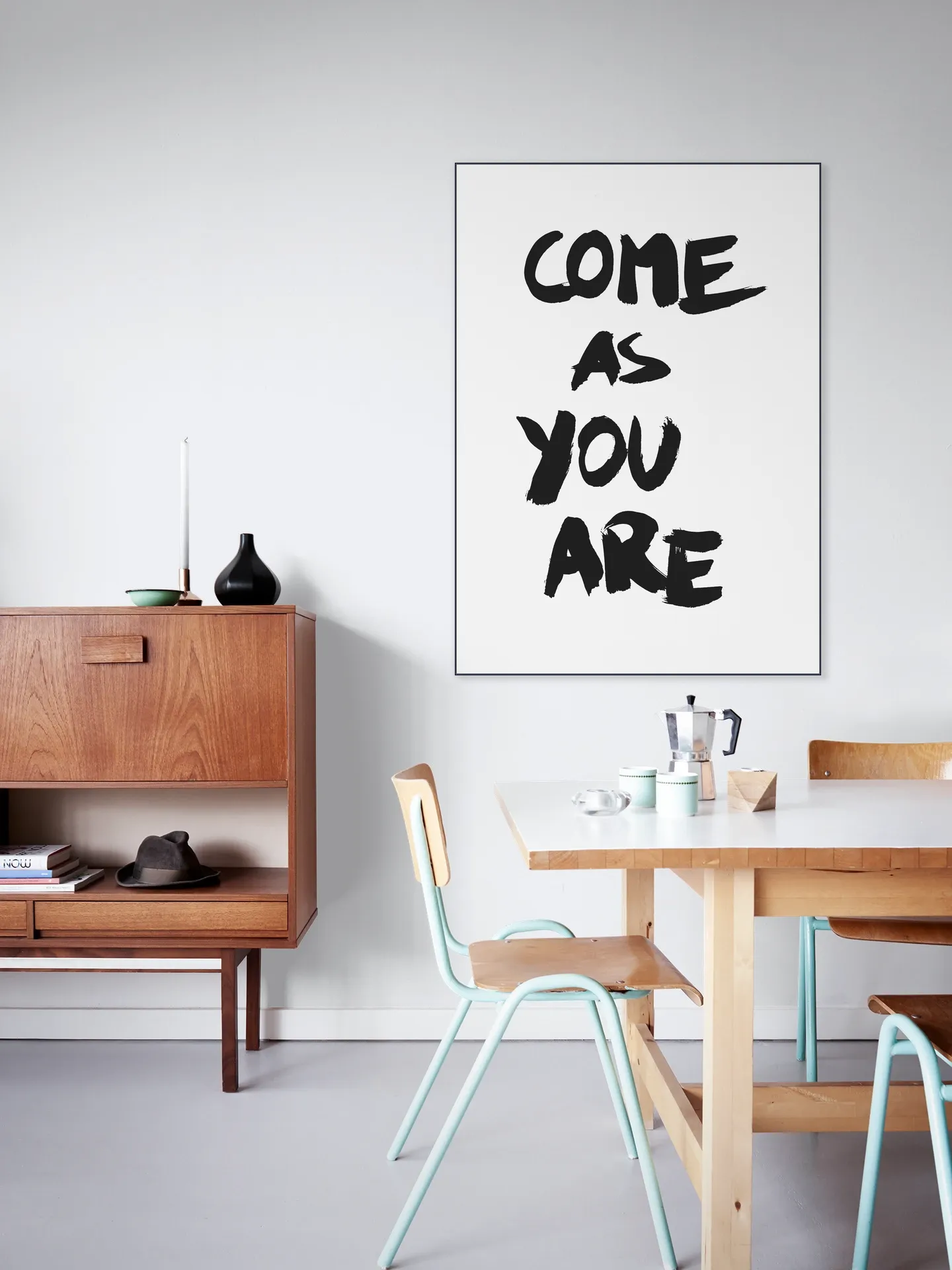 Come as You are white