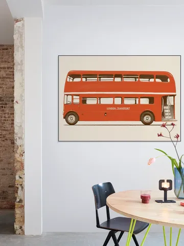 Red English Bus