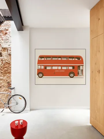 Red English Bus