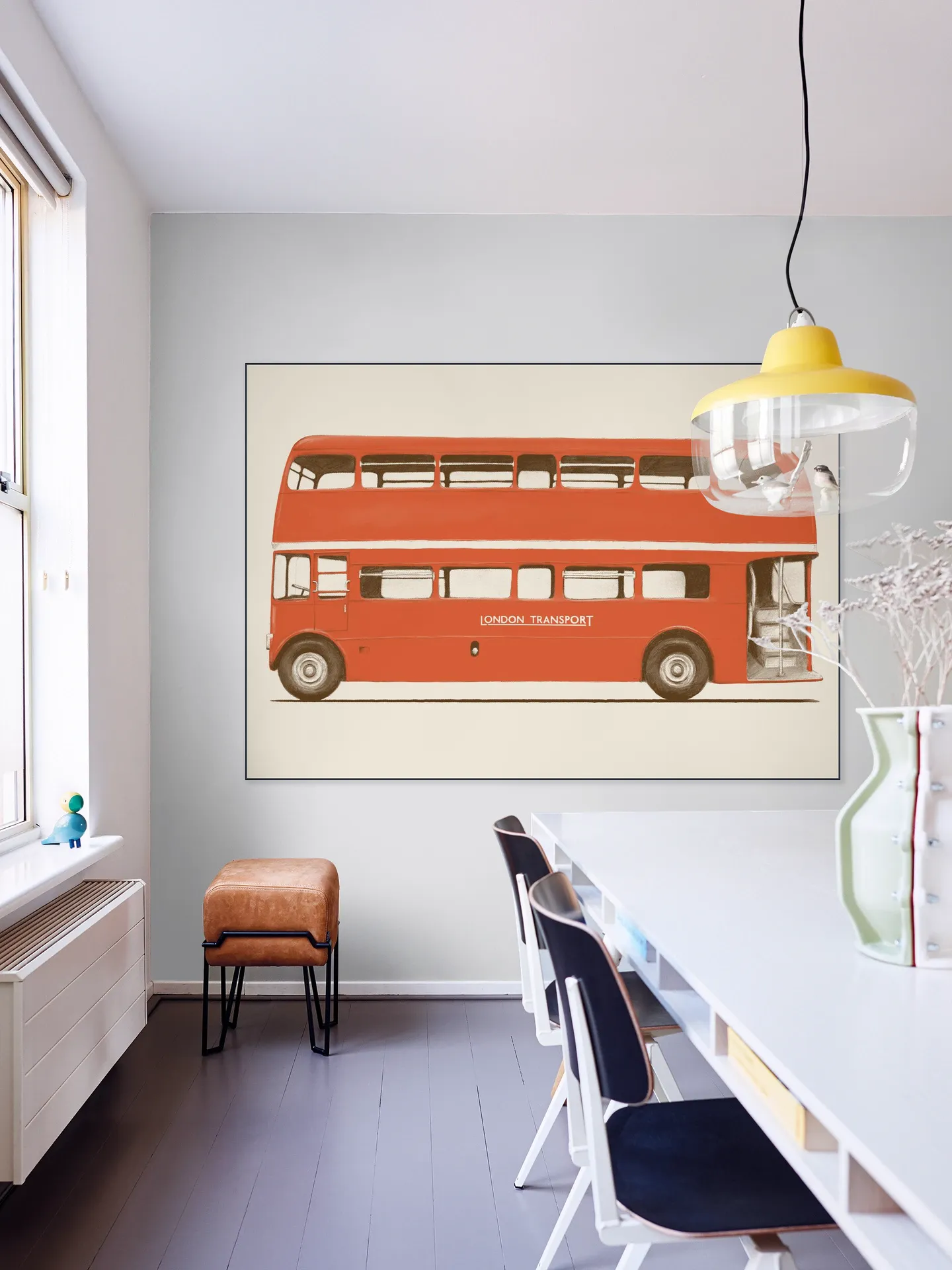 Red English Bus