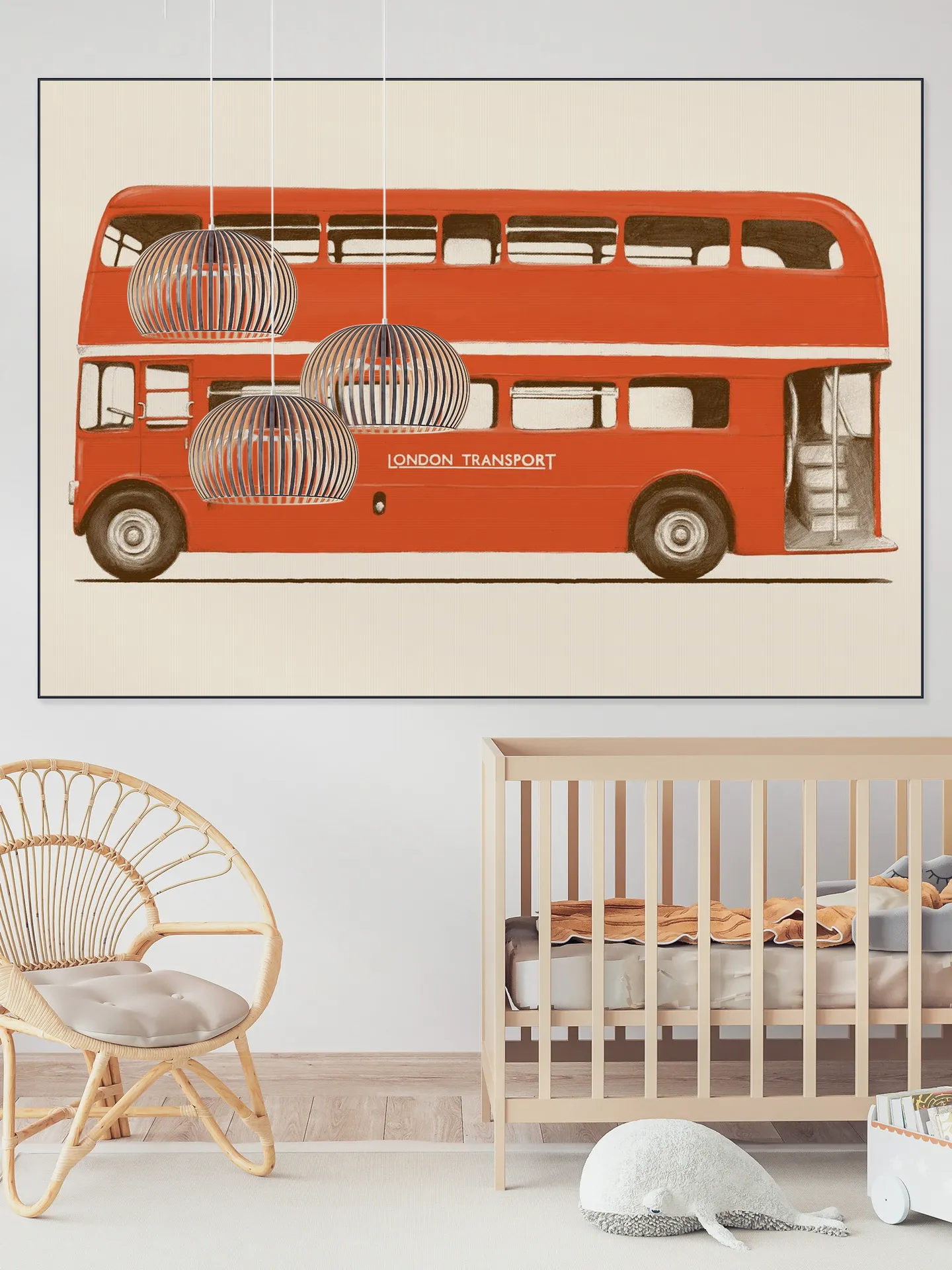 Red English Bus