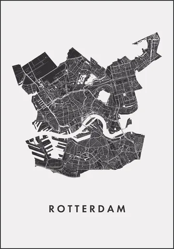 Rotterdam City Map