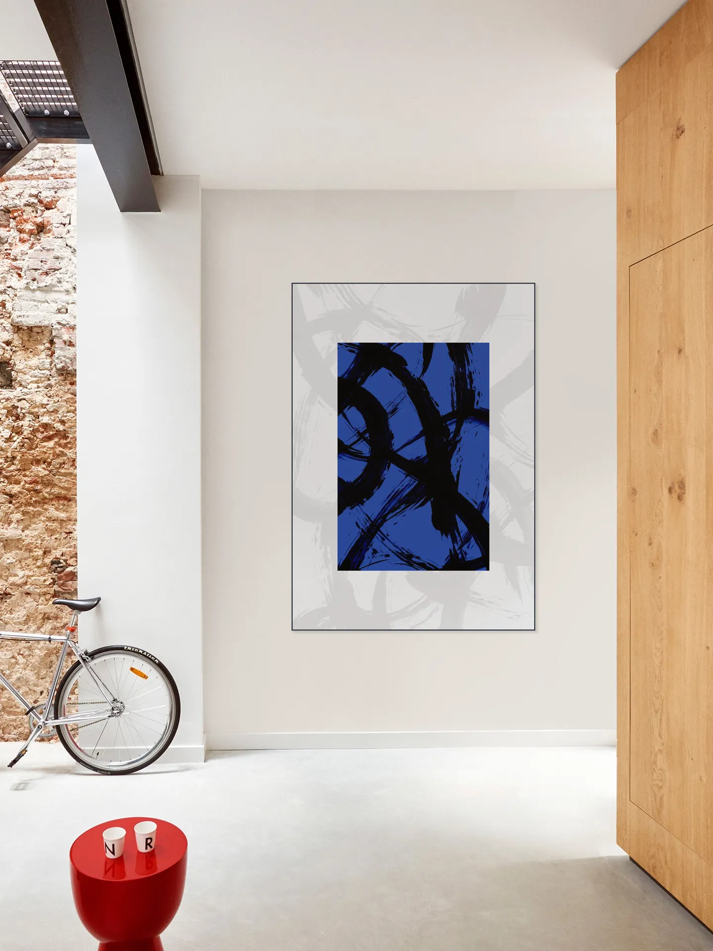 Abstract Brush Strokes 98Y