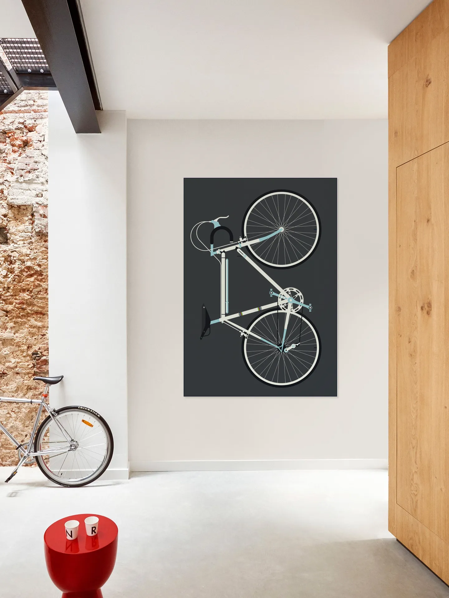 Racing Bike White