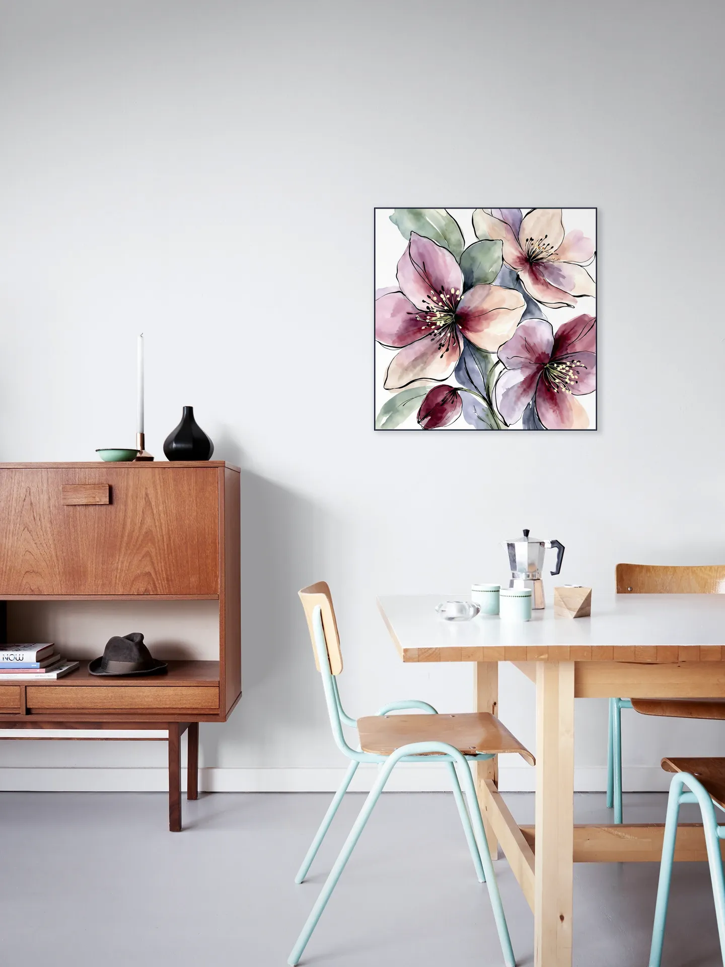 Elegant Helleborus Flowers