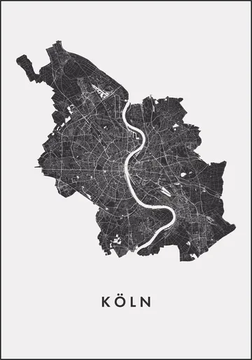 Köln City Map