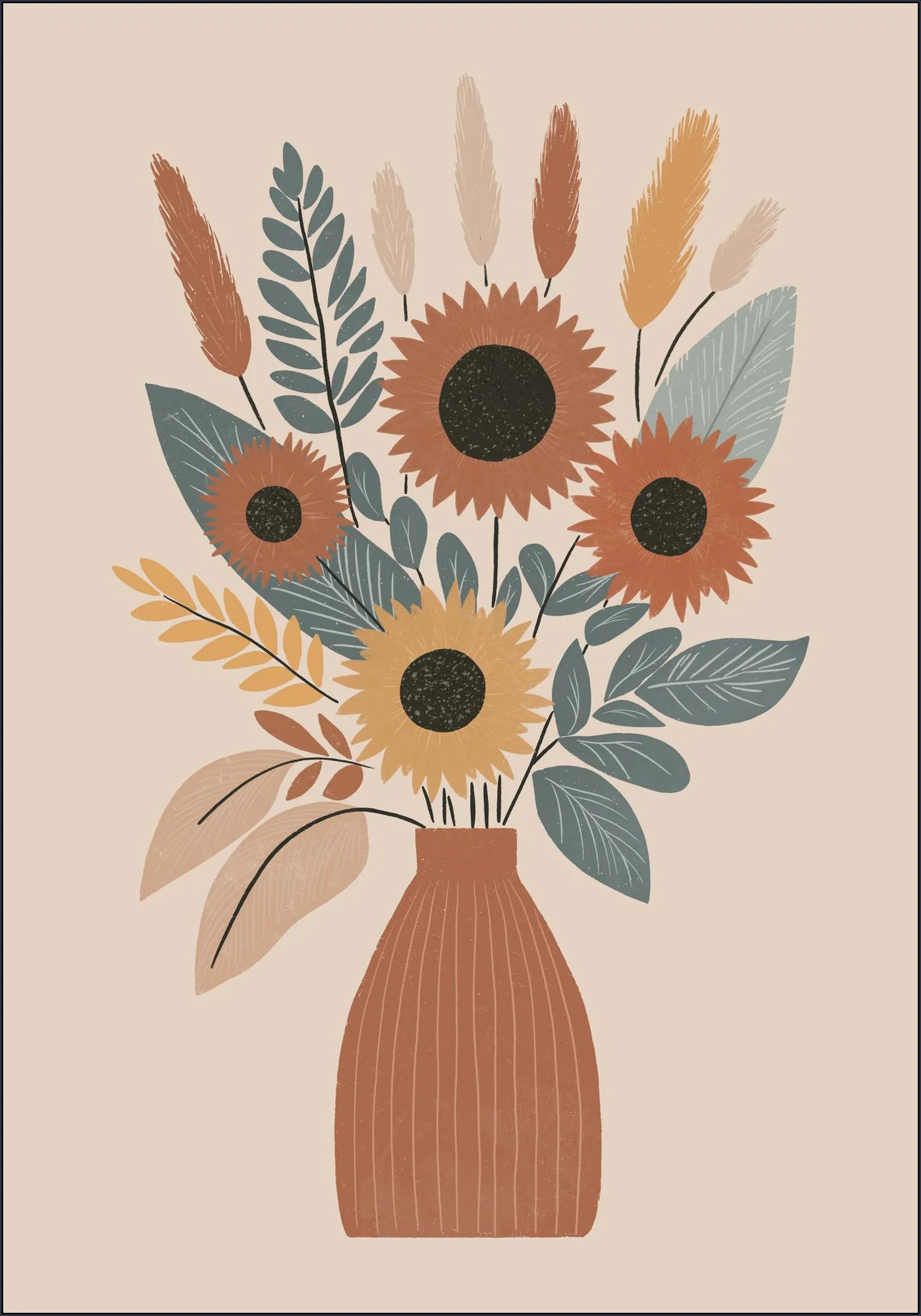 Boho Sunflowers