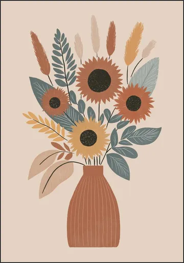 Boho Sunflowers