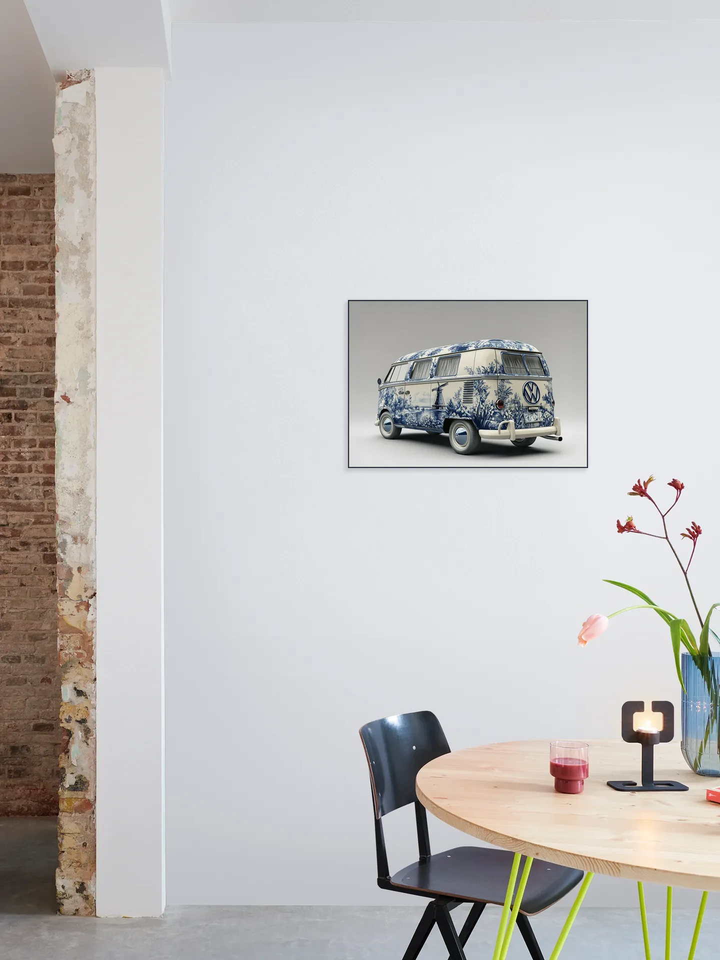 Delft Blue VW Bus 