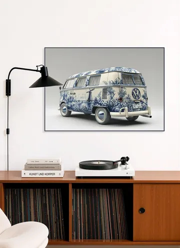 Delft Blue VW Bus 