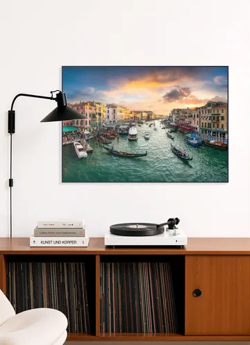 Canal Grande at sunset, Venice, Italy