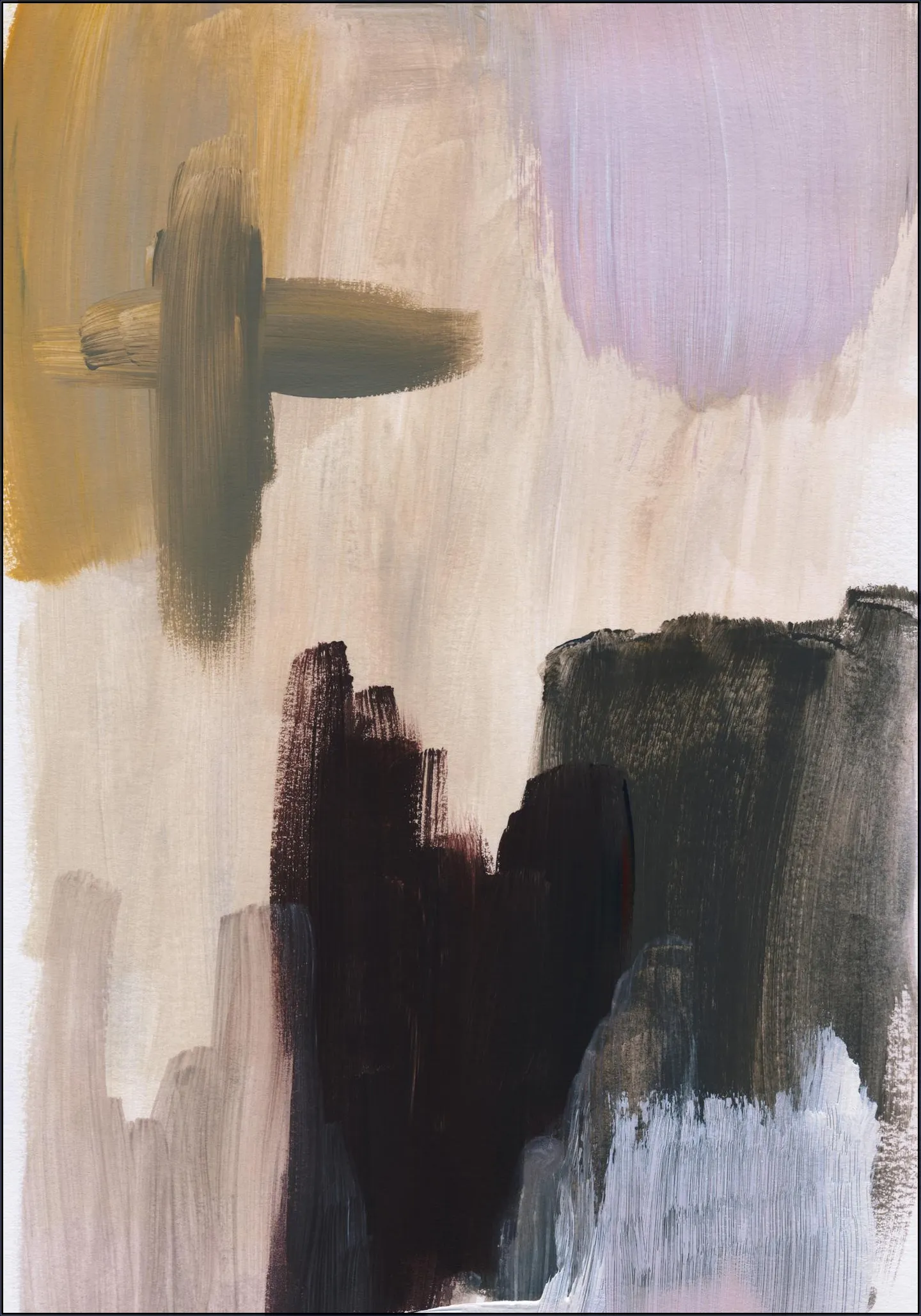 Abstract Brush Strokes 118 