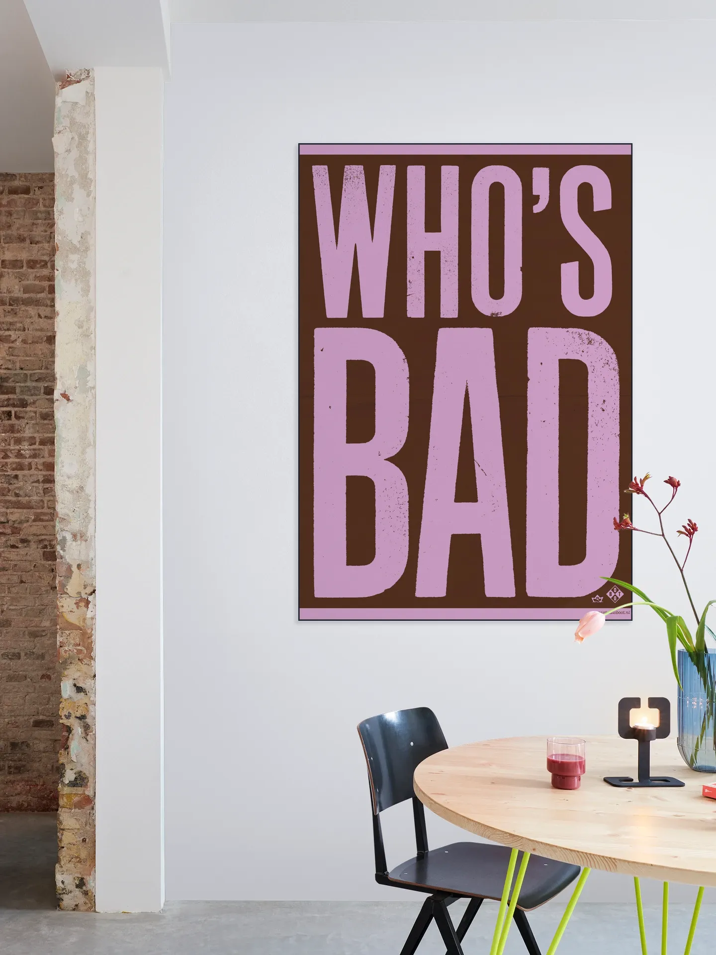 Who's Bad purple