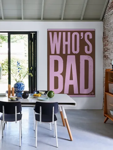 Who's Bad purple