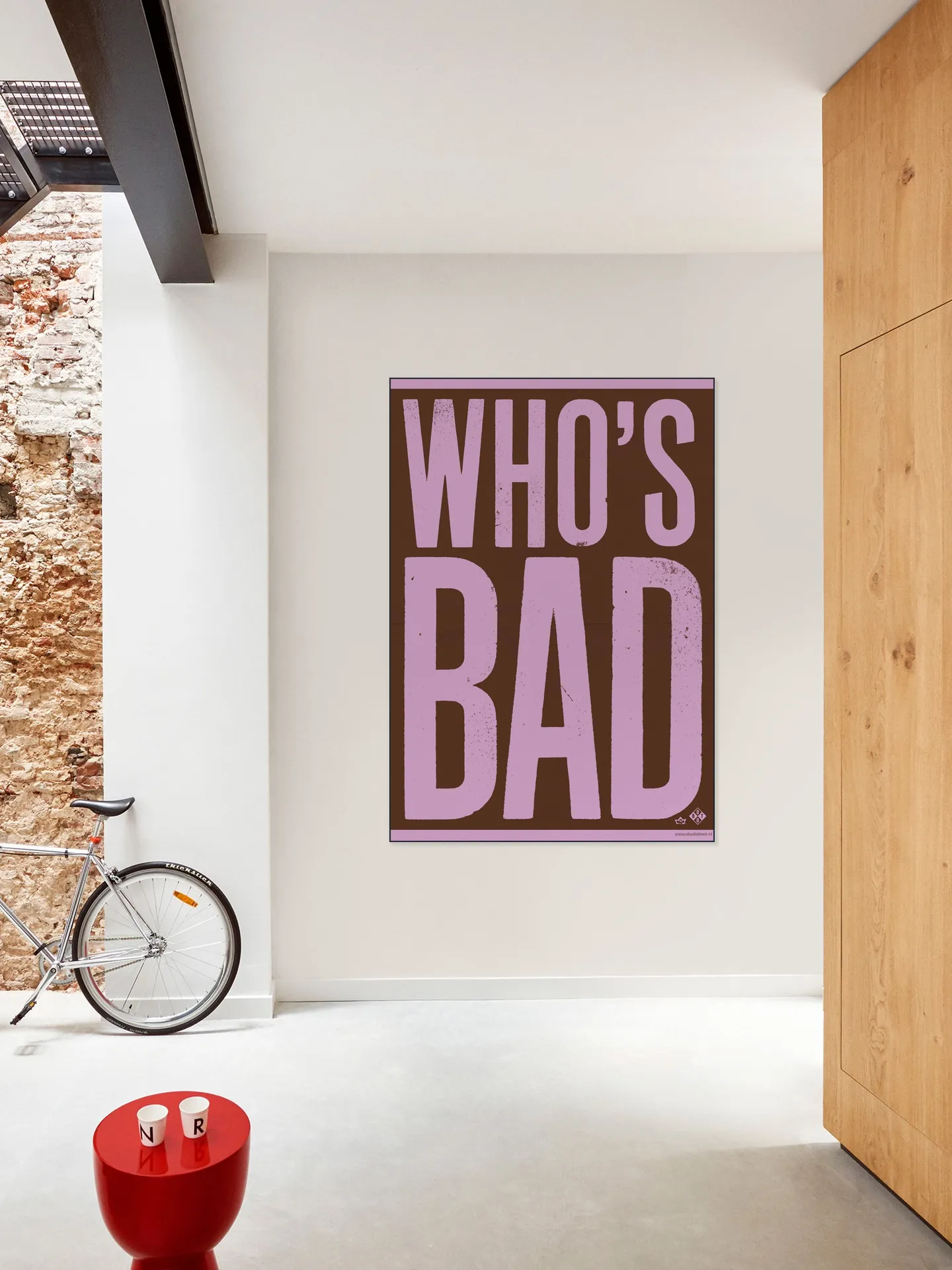 Who's Bad purple
