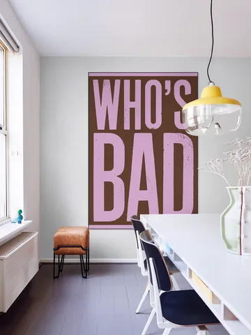 Who's Bad purple
