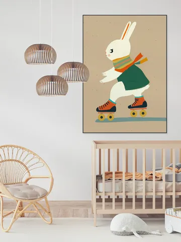 Inline Skating Bunny