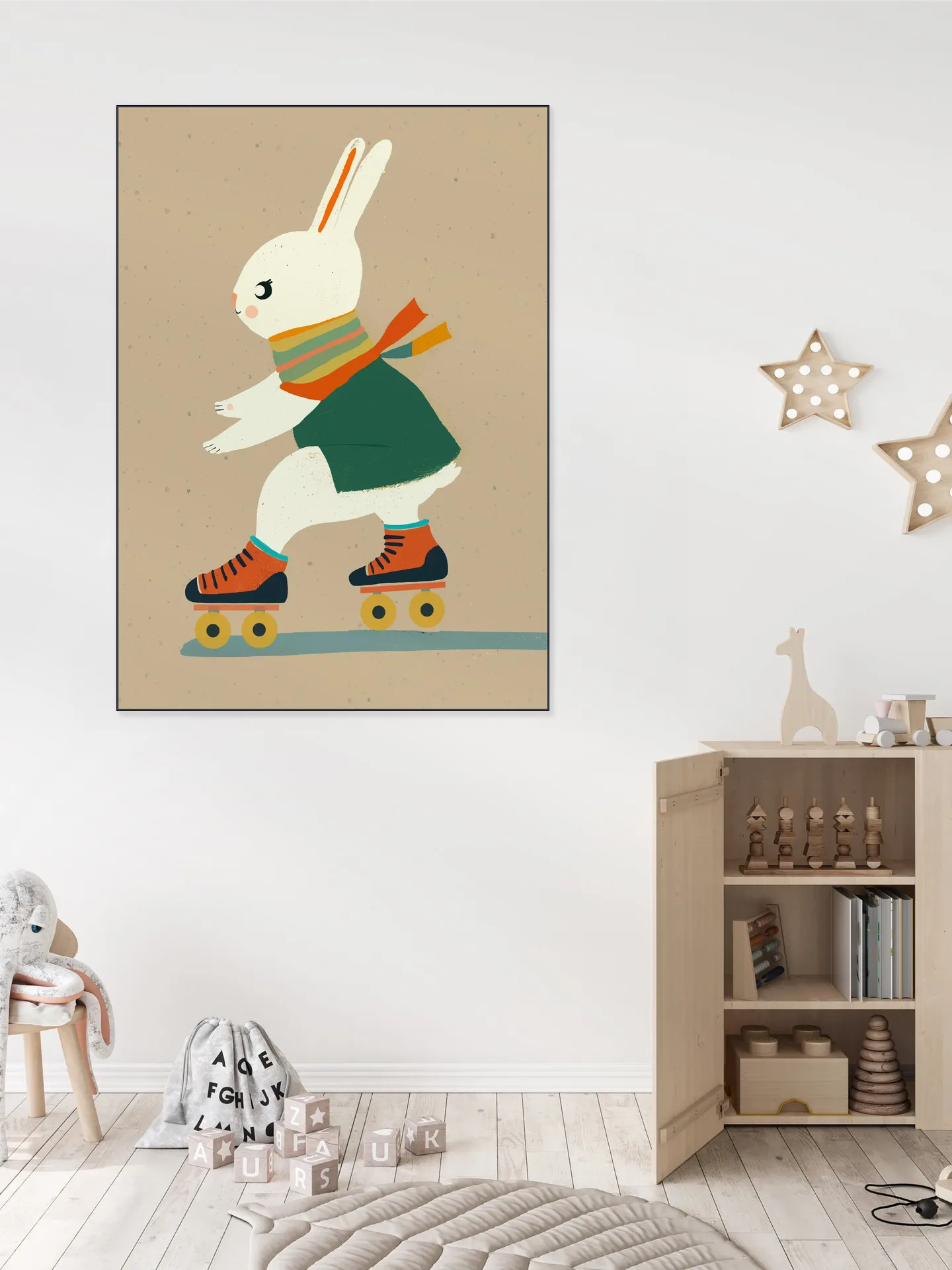 Inline Skating Bunny