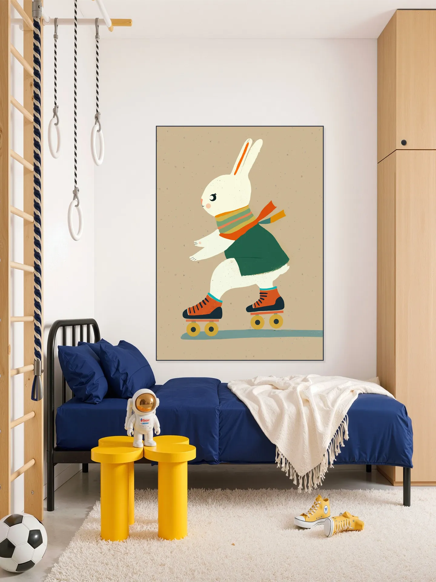 Inline Skating Bunny