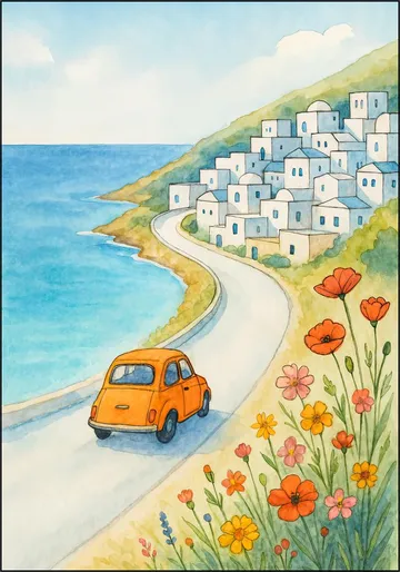A Summer Road Trip Along the Coast