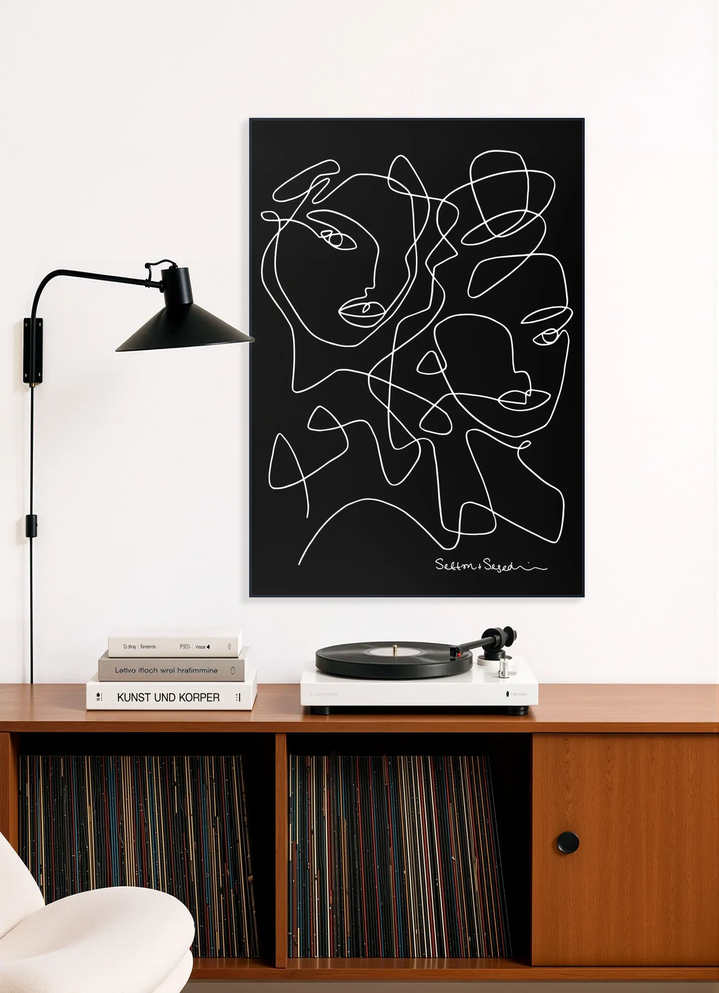 The Blossoming black