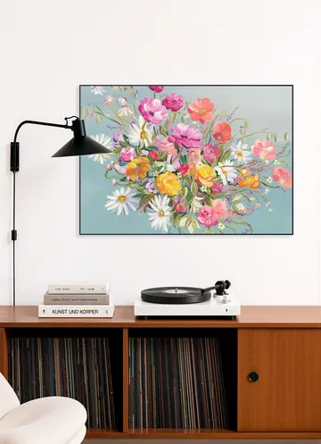 Blooms On Blue