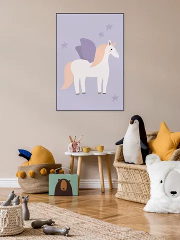 Winged Unicorn Lilac