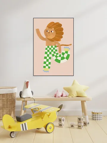 Skating Lion