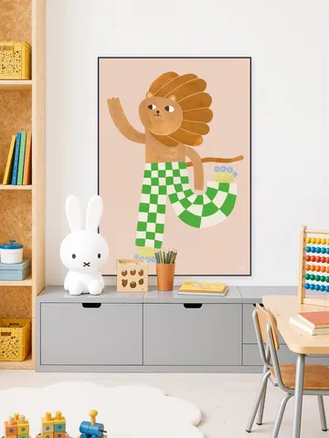 Skating Lion