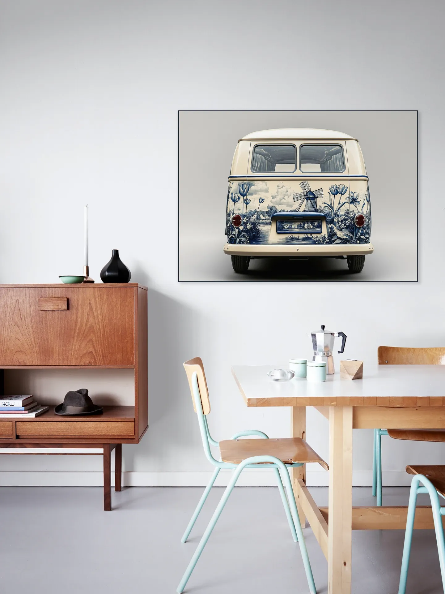 Delft Blue VW Bus 2