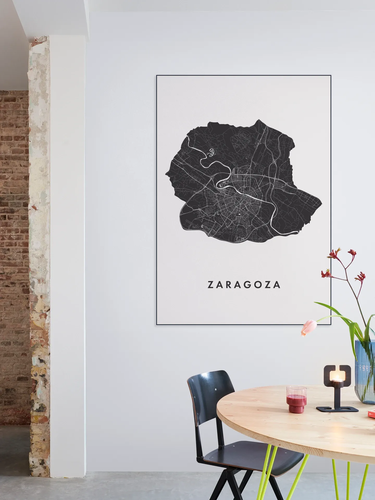 Zaragoza City Map