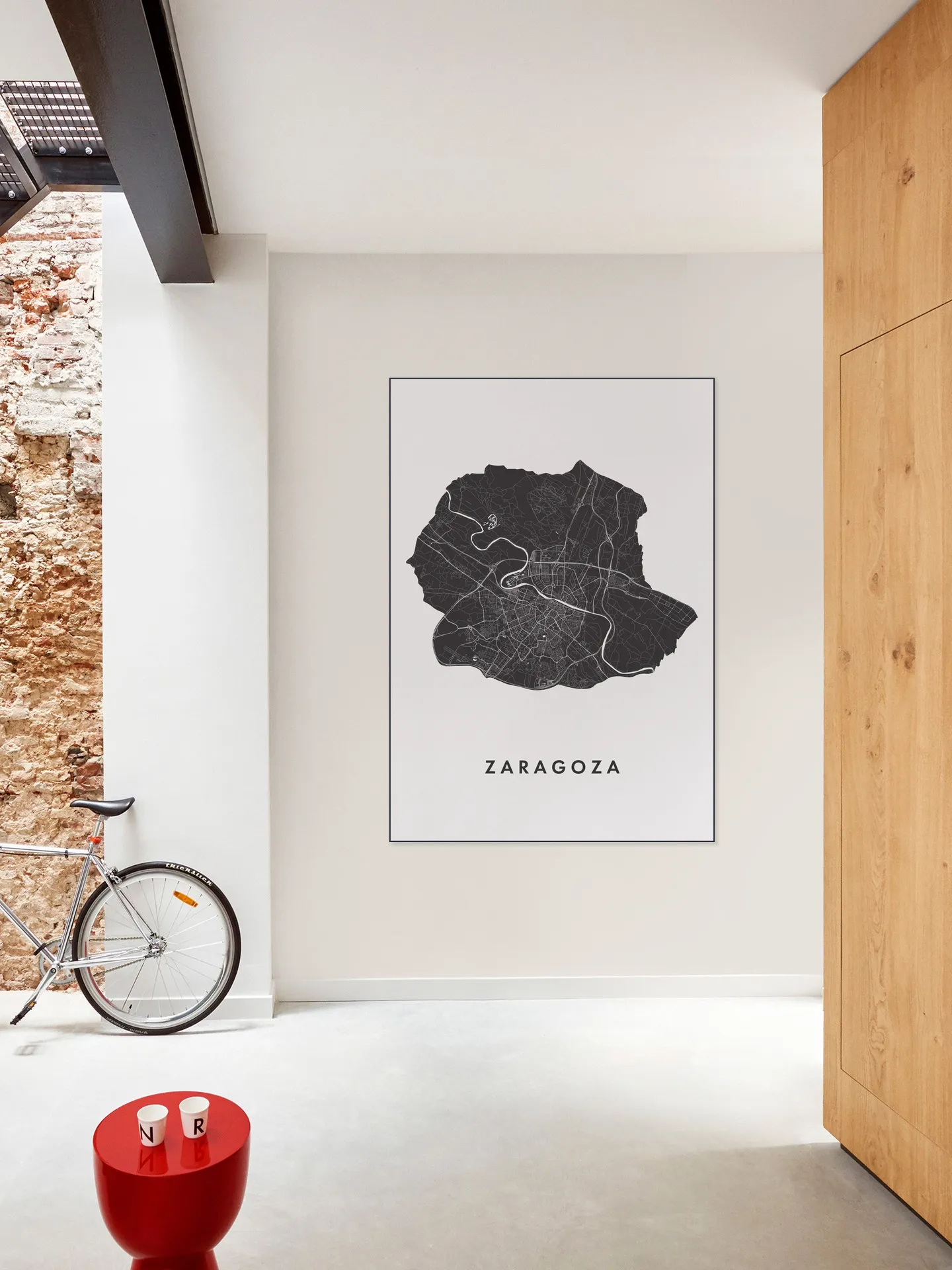Zaragoza City Map