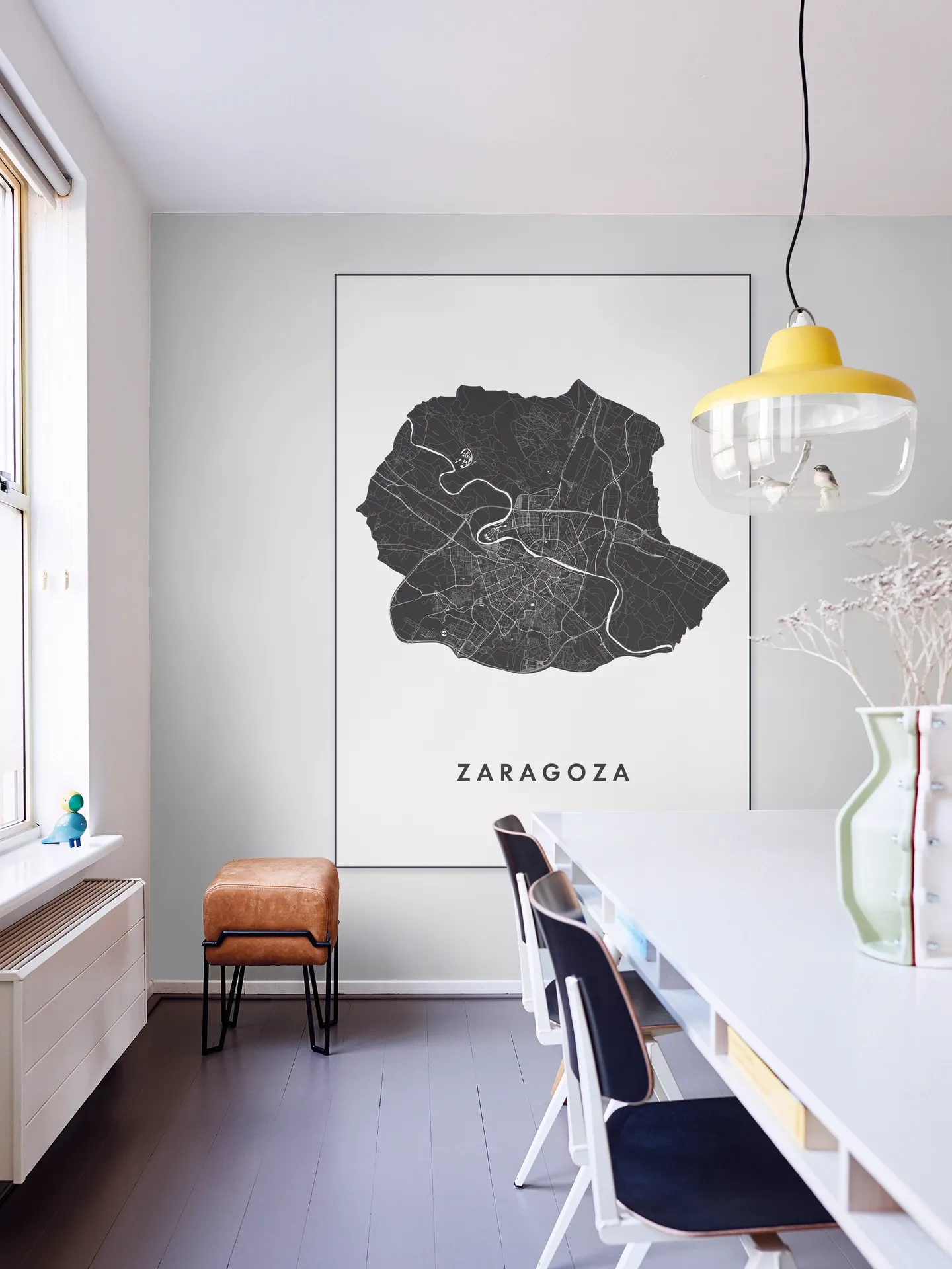 Zaragoza City Map