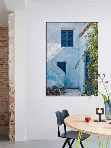 Blue Facade In Morocco