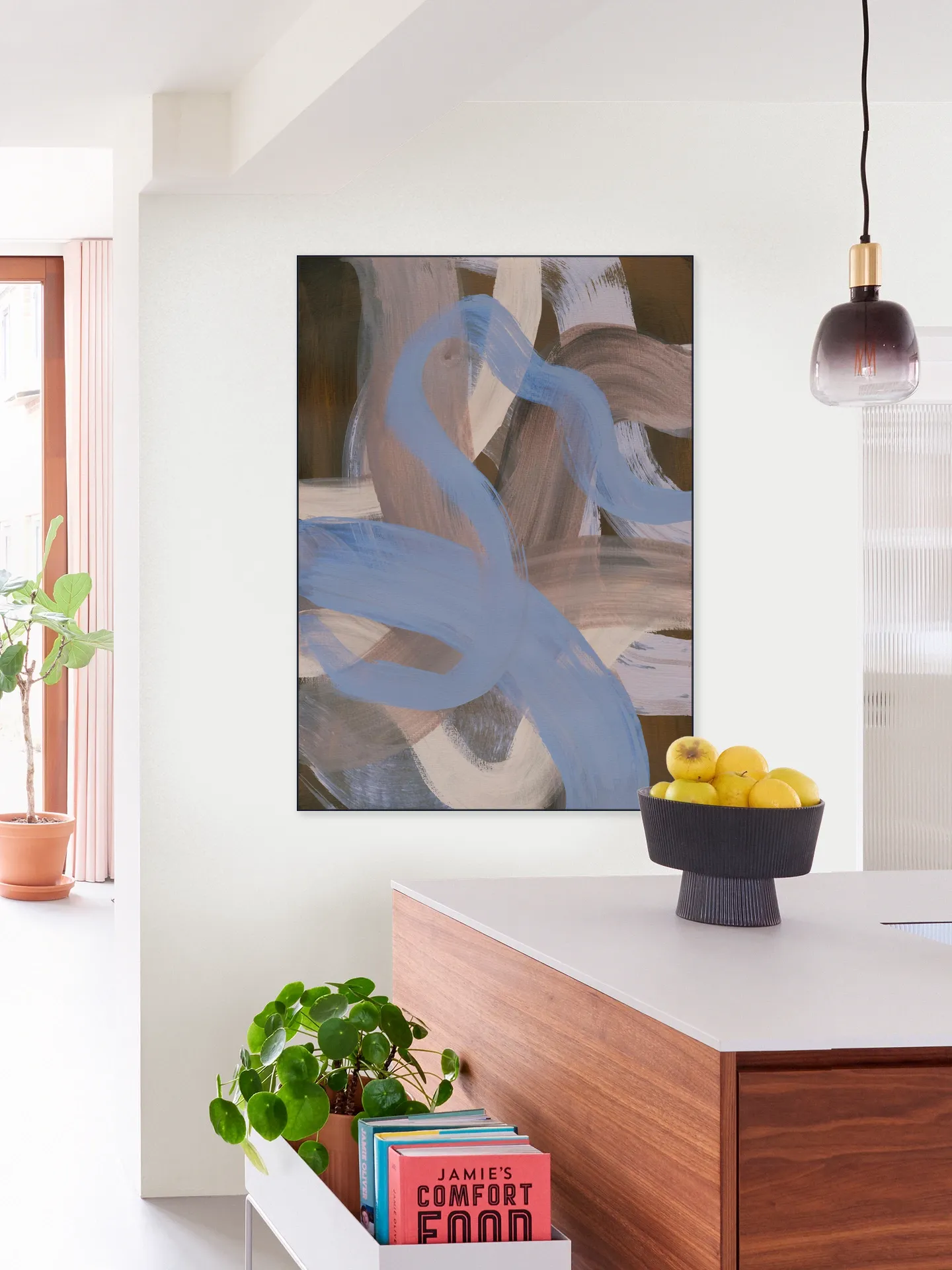 Abstract Brush Strokes 124X