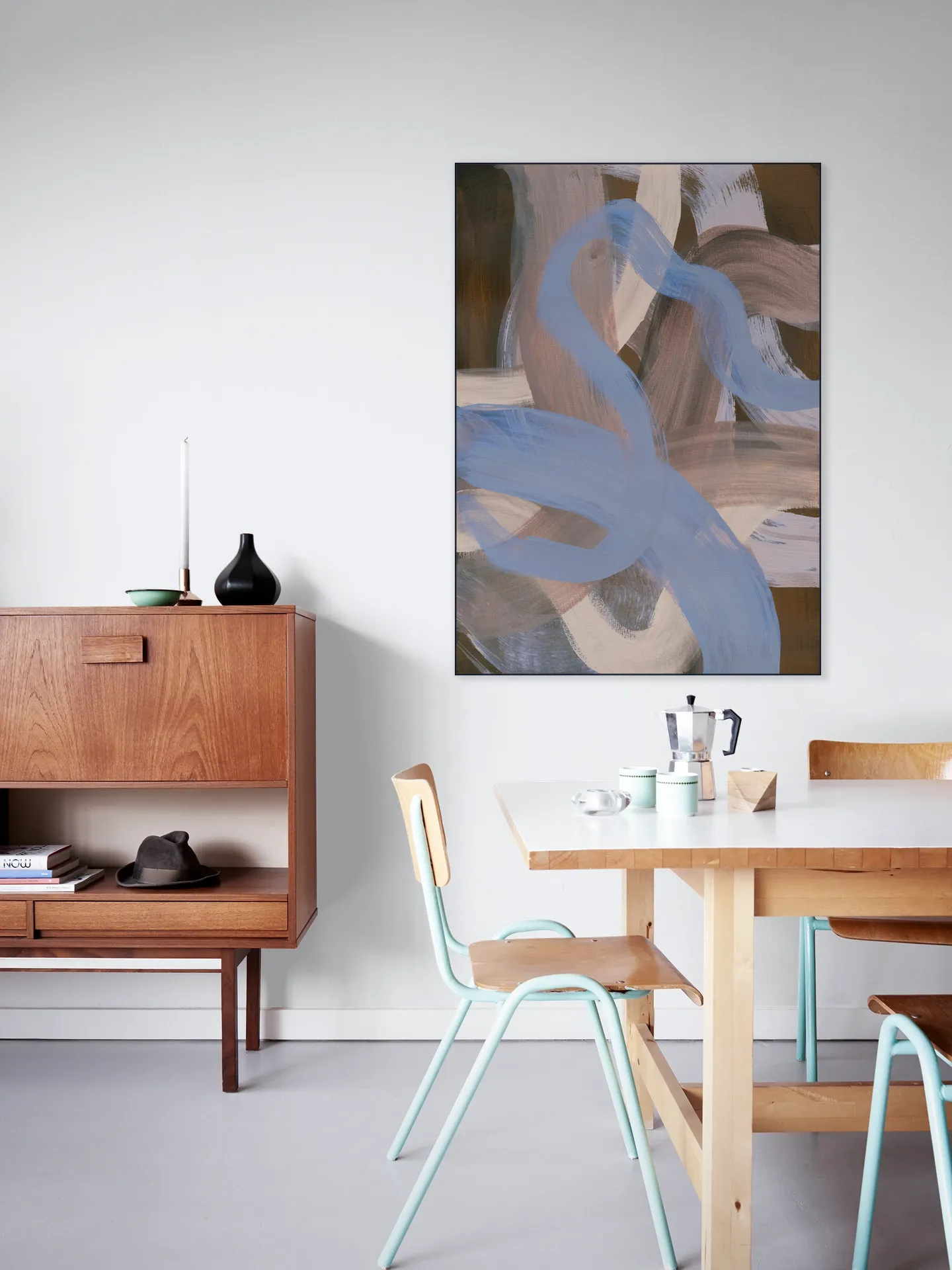 Abstract Brush Strokes 124X