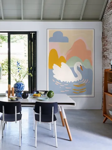 Swan in Lake
