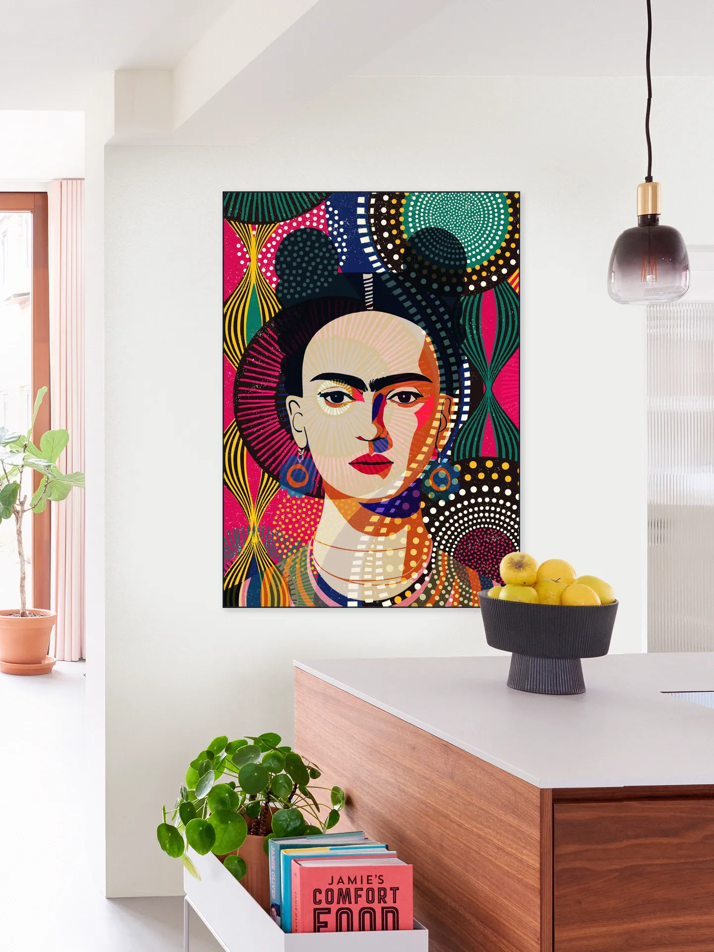 Frida in Layers of Colors