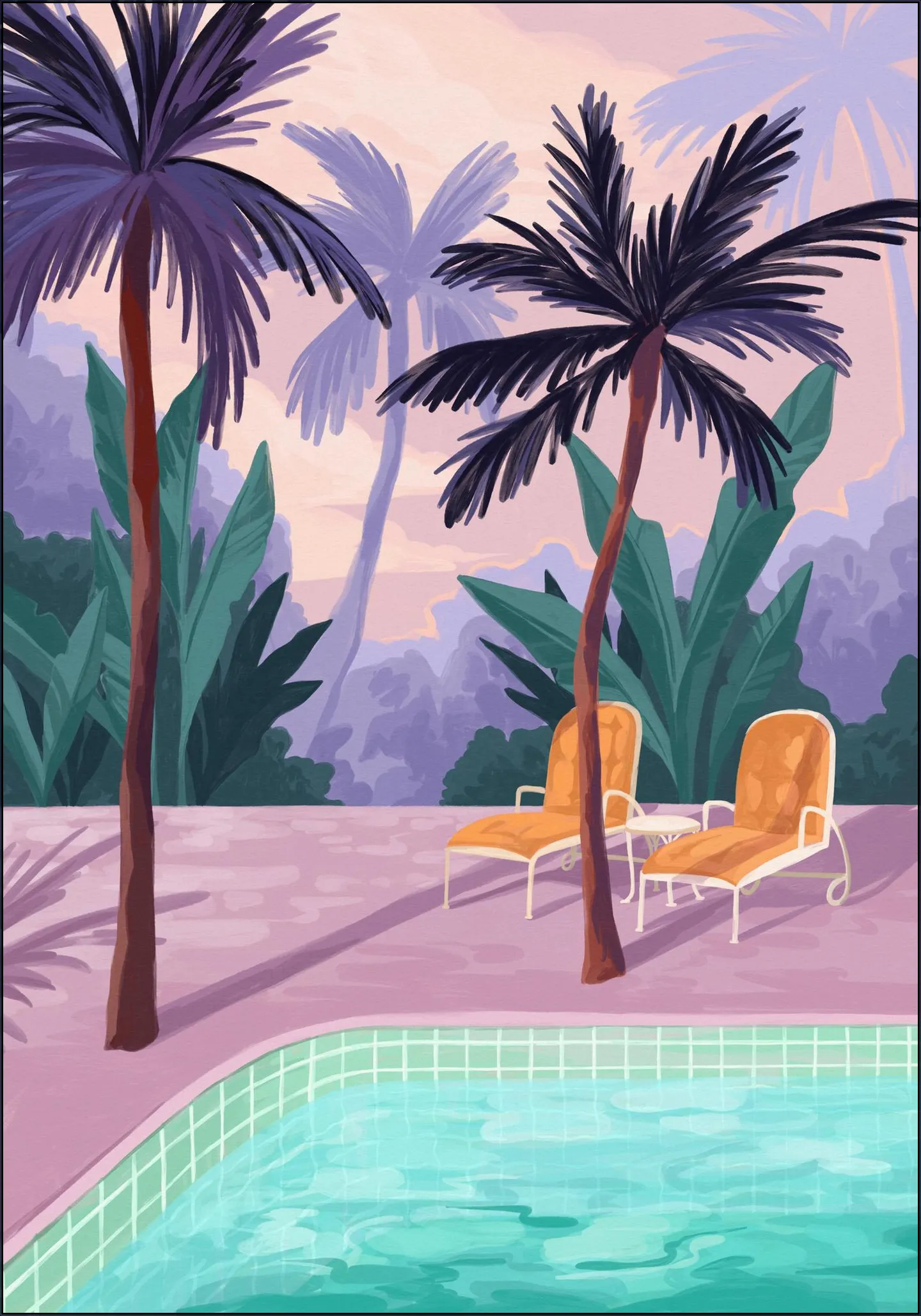 Two Sunbeds