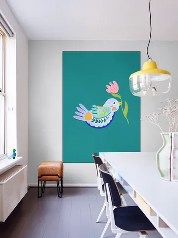 Floral Fantasy Bird