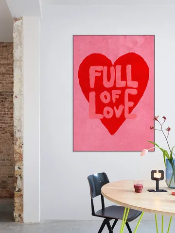 Full Of Love Handlettering