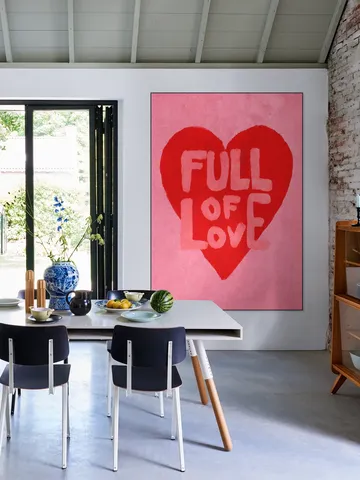 Full Of Love Handlettering