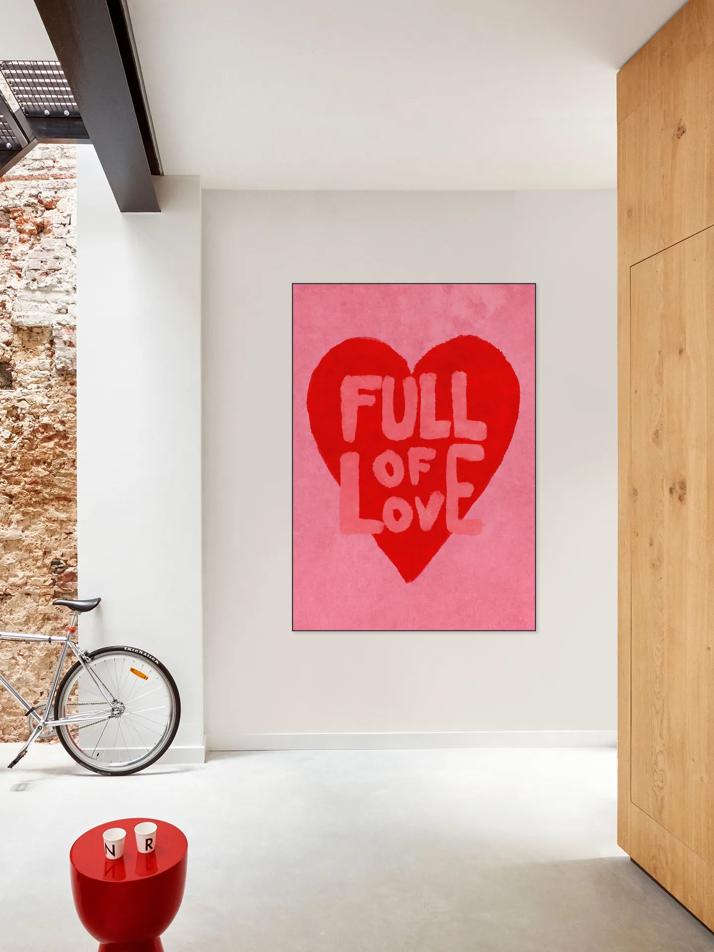 Full Of Love Handlettering