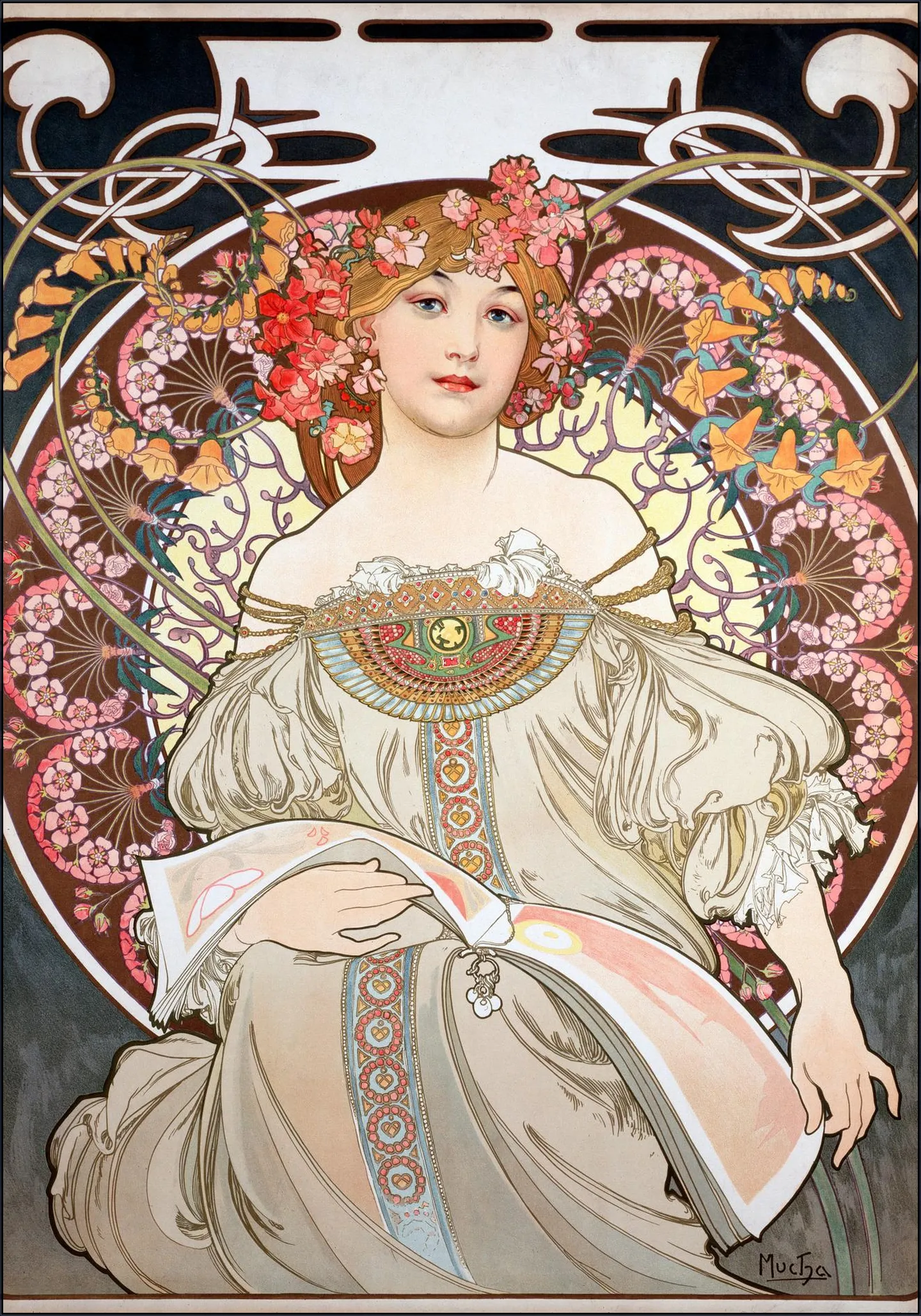Calendar Illustration 1896