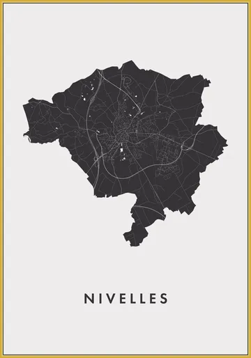 Nivelles City Map